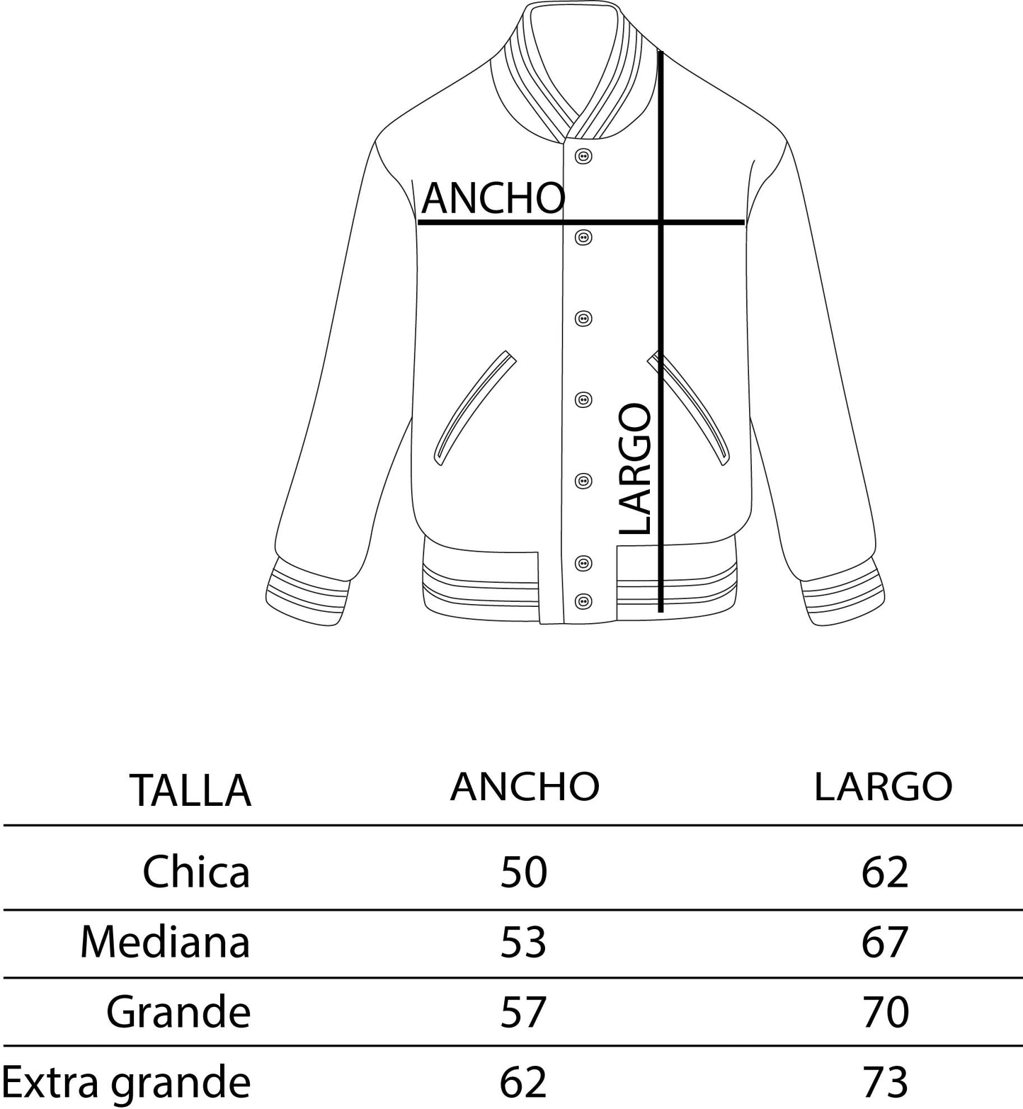 Chamarra Universitaria Dad Mejor Papá