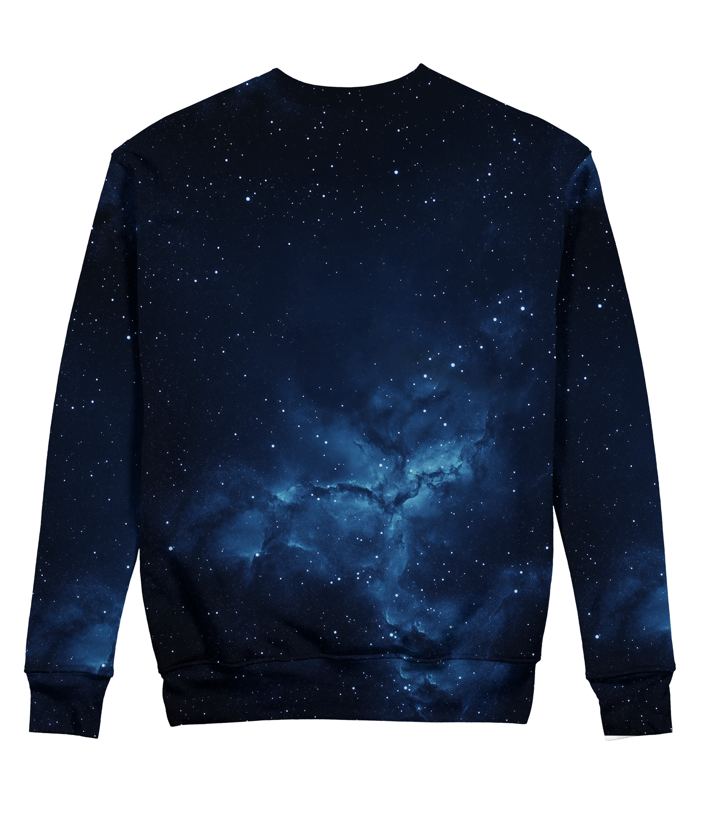Sudadera Cuello Redondo Lobo Constelción Galaxia