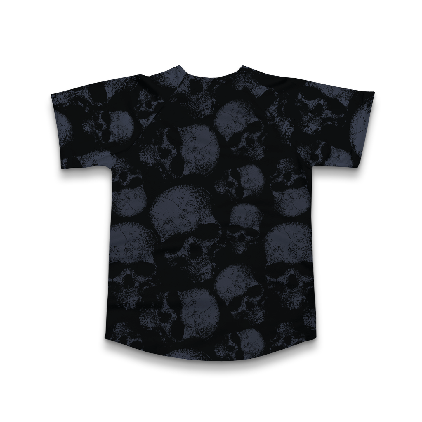 Jersey beisbolero skull calaveras full print