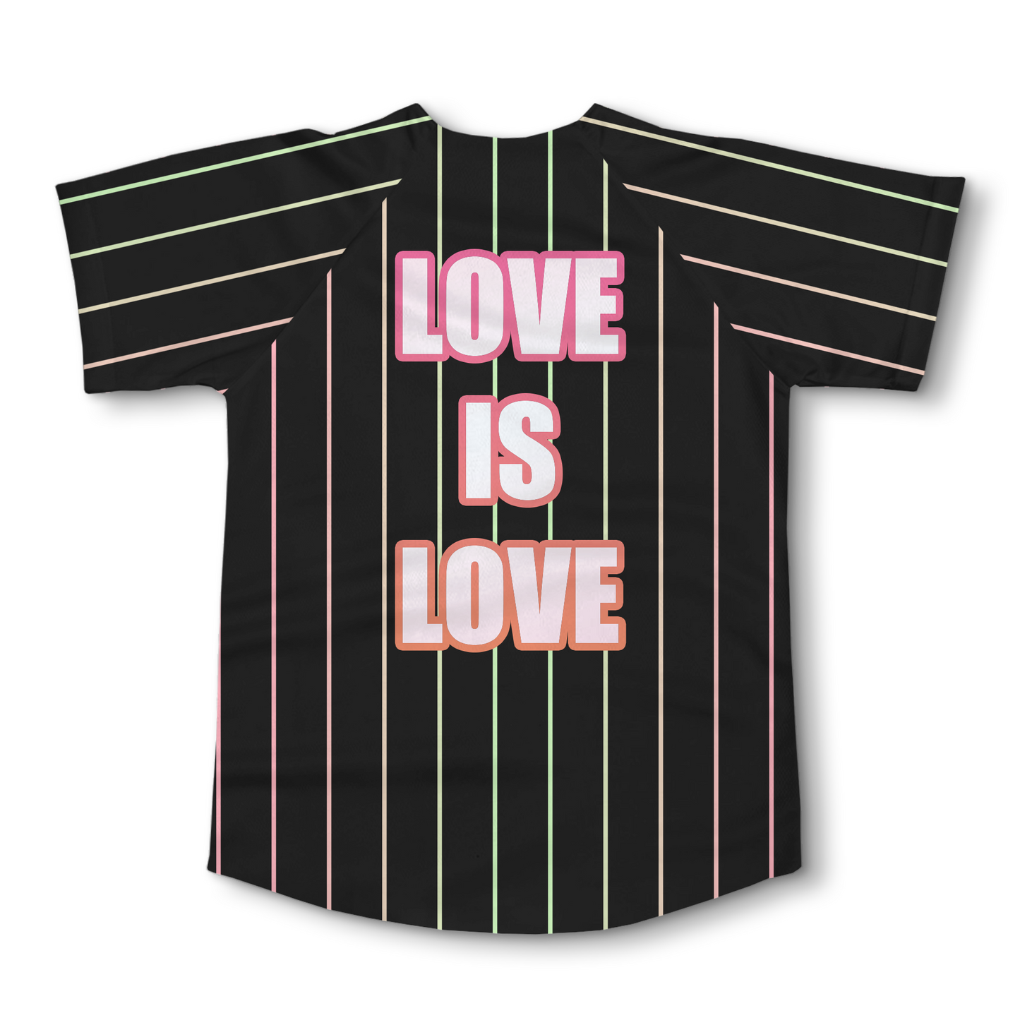 Jersey casaca baseball Lgbt love is love