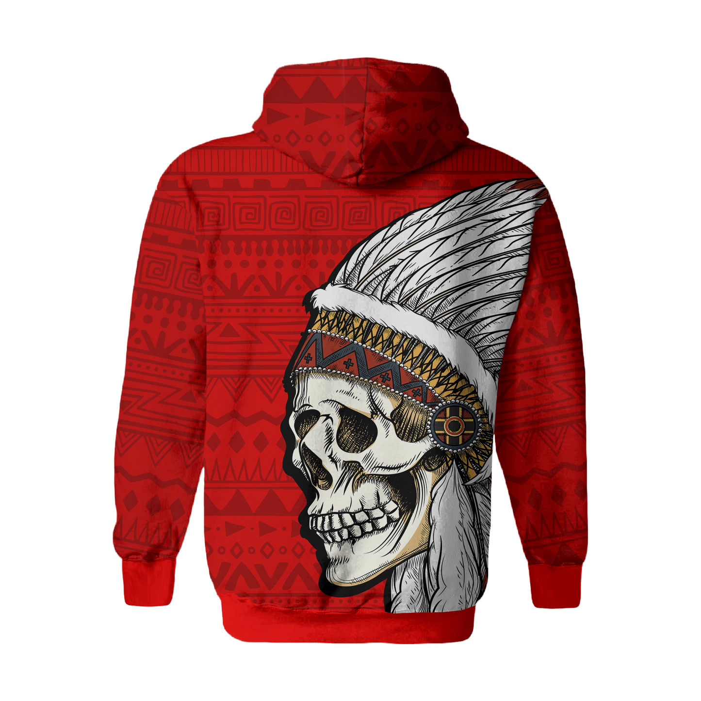 Sudadera calavera azteca