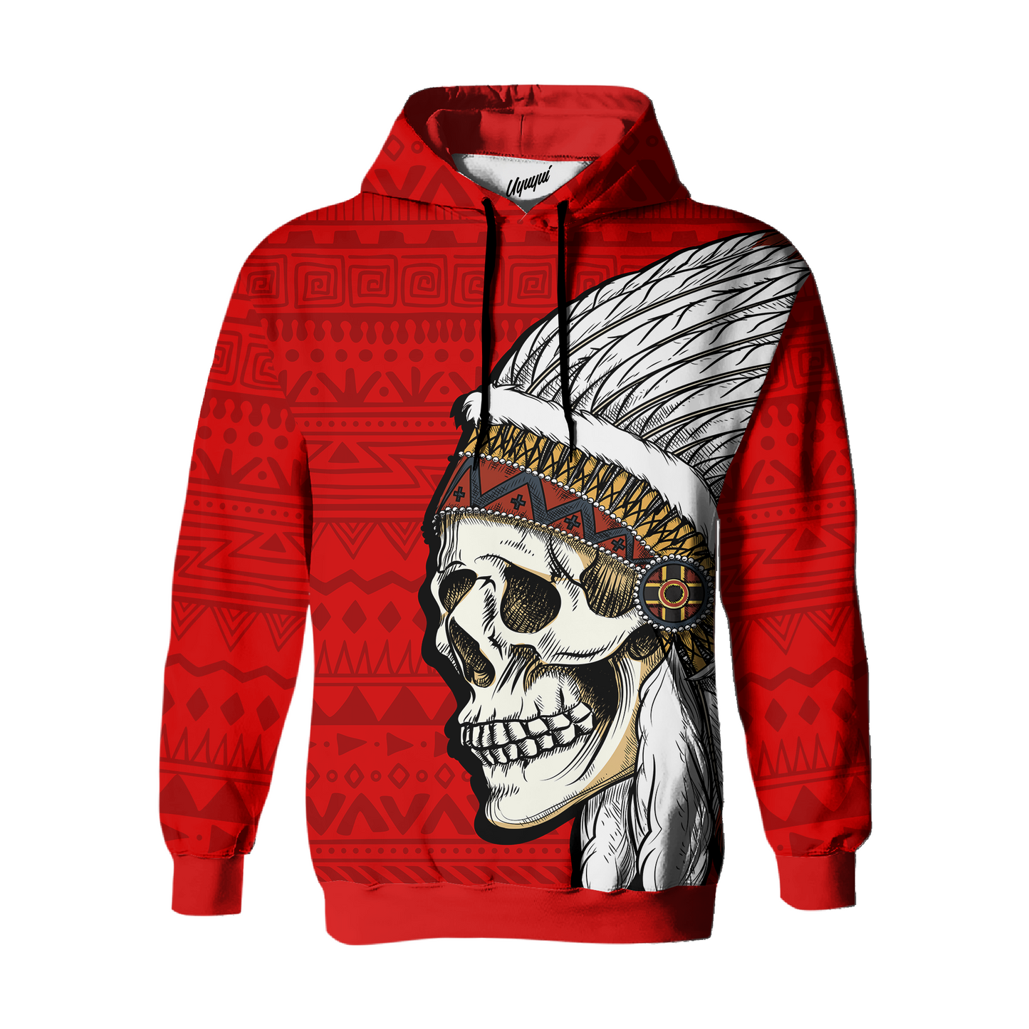 Sudadera calavera azteca
