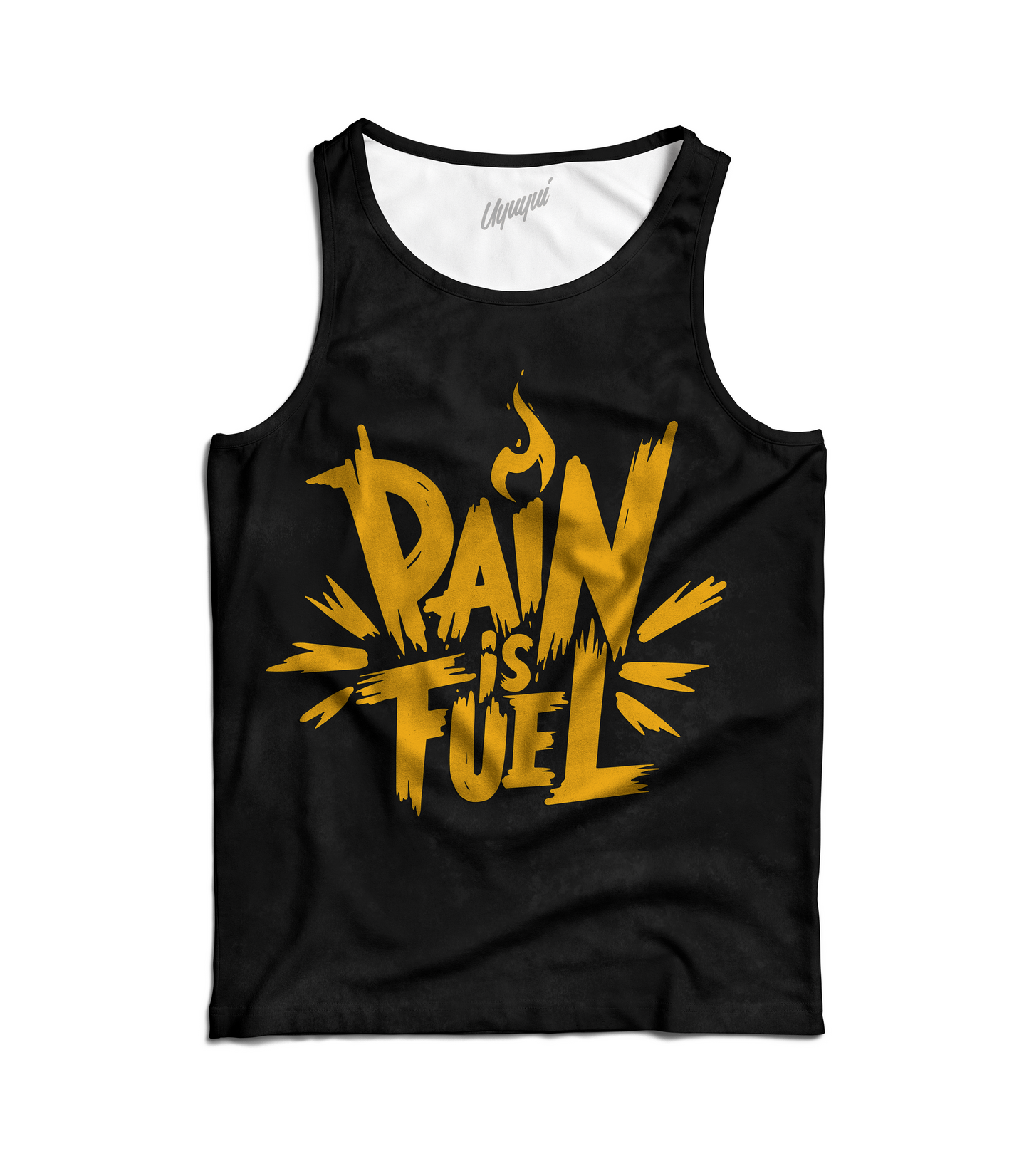 Camiseta sin mangas Pain Is Fuel gym