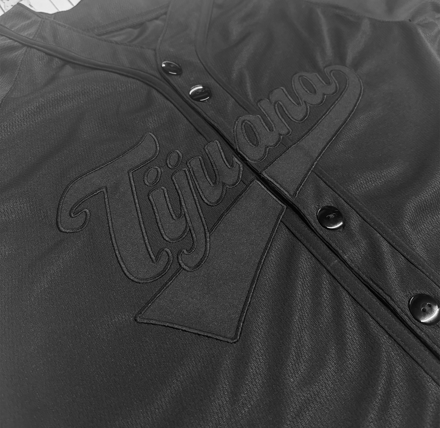 Jersey beisbolero Tijuana méxico black edition
