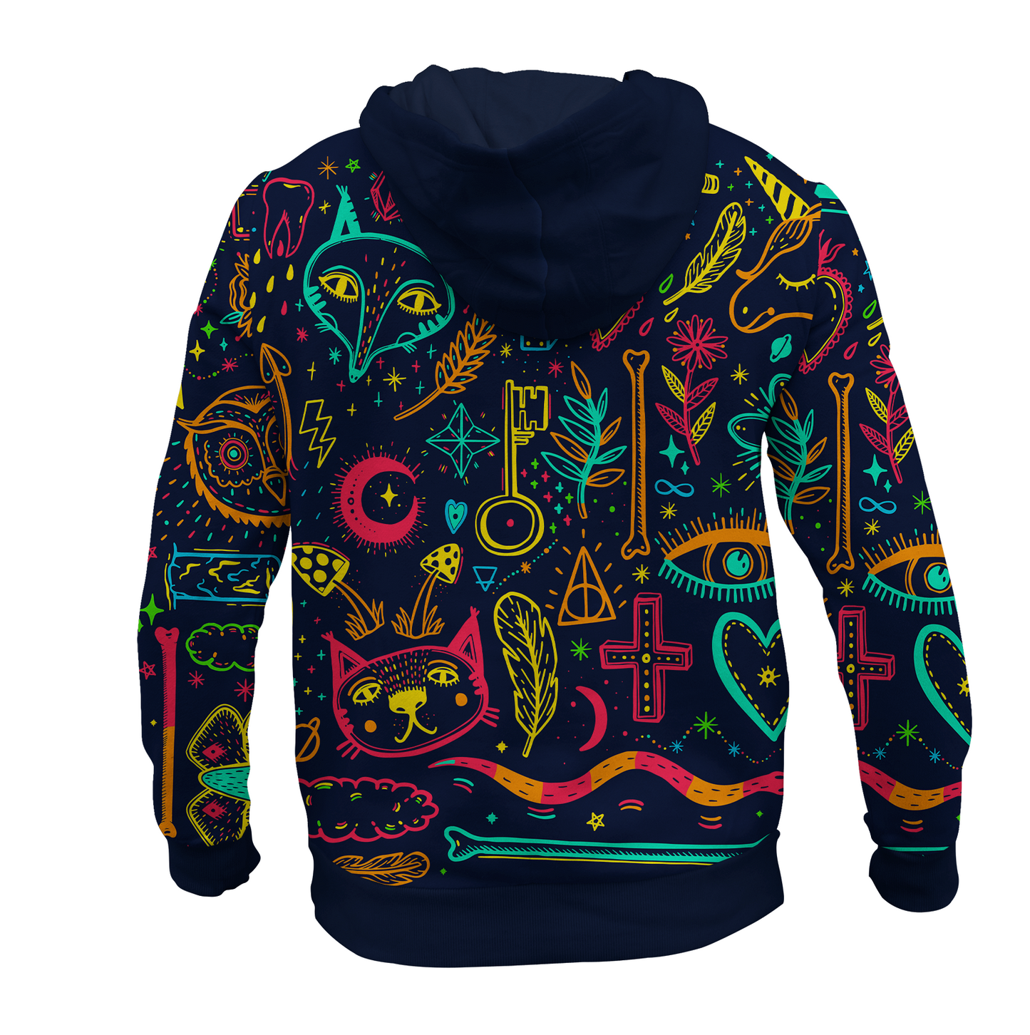 Sudadera Estampado Azteca