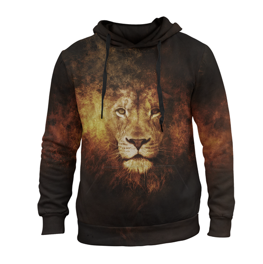 Sudadera León Salvaje Fuego