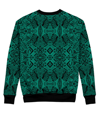 Sudadera Cuello Redondo ollin azteca