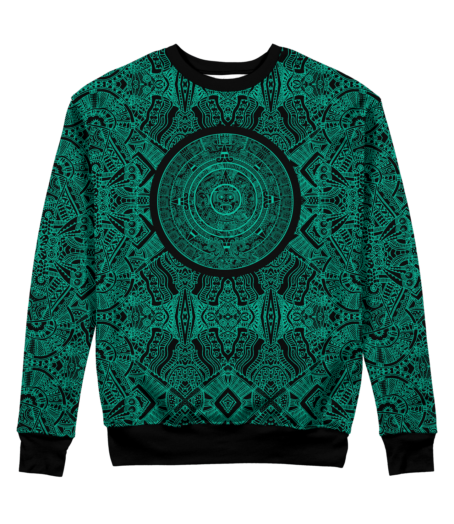 Sudadera Cuello Redondo ollin azteca