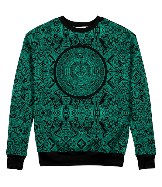 Sudadera Cuello Redondo ollin azteca