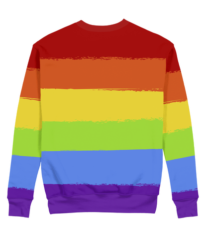 Sudadera Cuello Redondo lgbti Gay arcoiris
