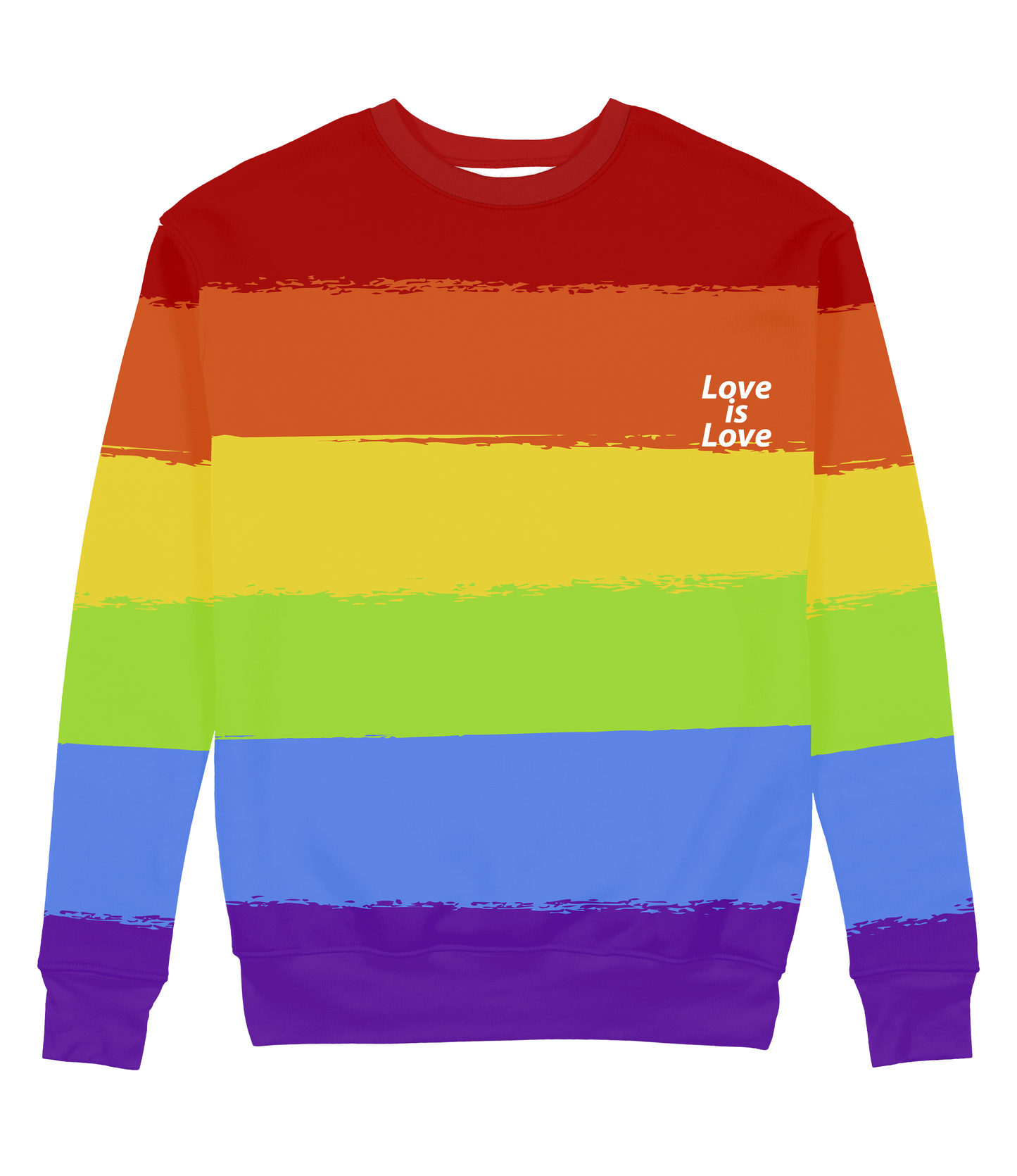 Sudadera Cuello Redondo lgbti Gay arcoiris